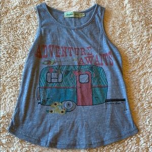 Girls blue southern grace tank size 8 - 10